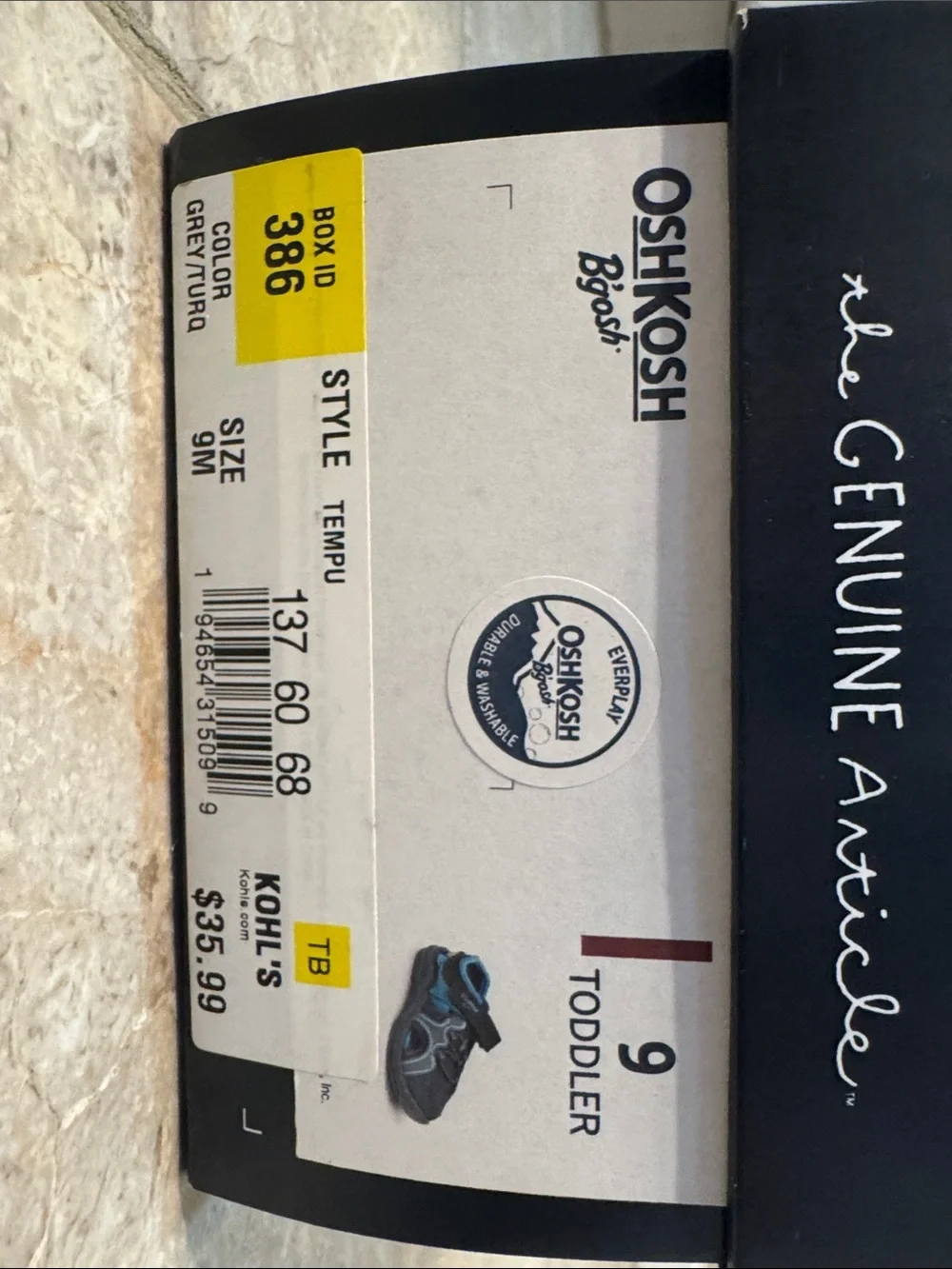 OshKosh Bgosh teal size